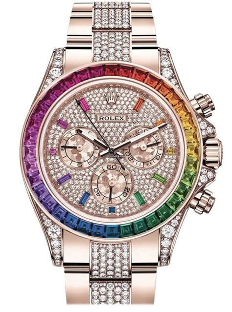 rolex daytona rbow|rolex rainbow 2021 price.